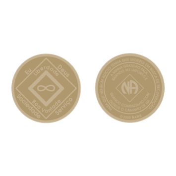Eternity coin / Munt met oneindigheidssymbool
